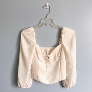SOLD Aritzia Wilfred Novella blouse